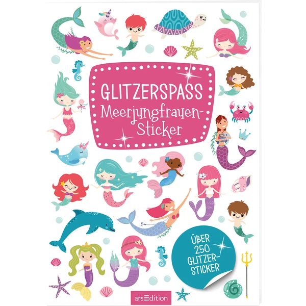 ArsEdition Glitzerspaß Meerjungfrauen 3 ArsEdition Glitzerspaß Meerjungfrauen