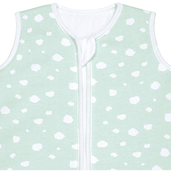 Emma & Noah Schlafsack Mit Füßen Punkte Mint TOG 2.5 7 Emma & Noah Schlafsack Mit Füßen Punkte Mint TOG 2.5 – Bild 5