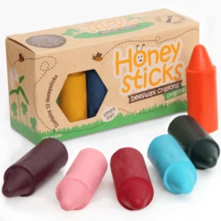 Honeysticks Original Bienen Wachsmalstifte 12 Stück