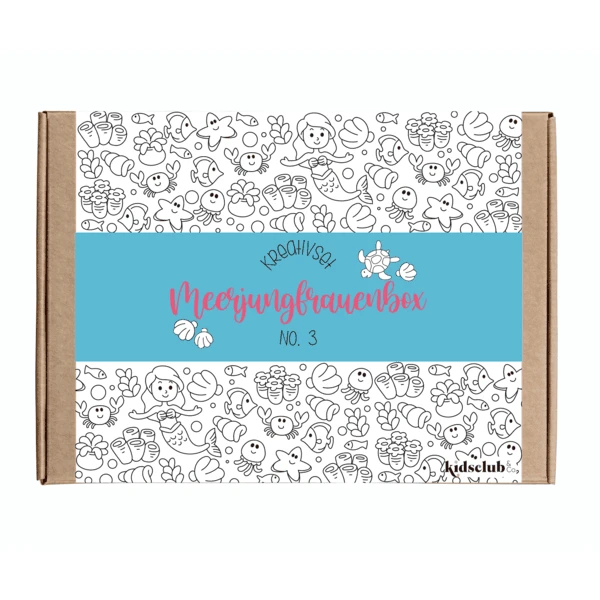 Kidsclub&Co. Meerjungfrauenbox - Kreativ- & Bastelbox 3 Kidsclub&Co. Meerjungfrauenbox - Kreativ- & Bastelbox