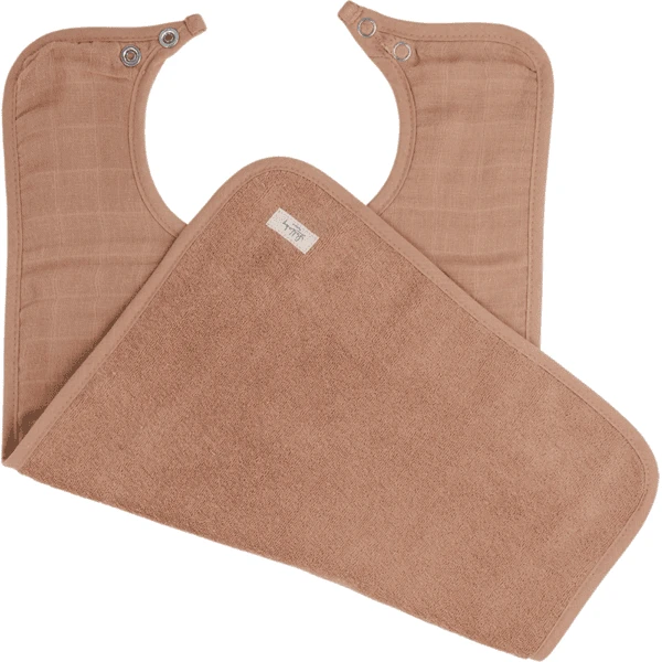 Lullaby Planet Lätzchen Hazelnut Brown 50x30 Cm 3 Lullaby Planet Lätzchen Hazelnut Brown 50x30 Cm