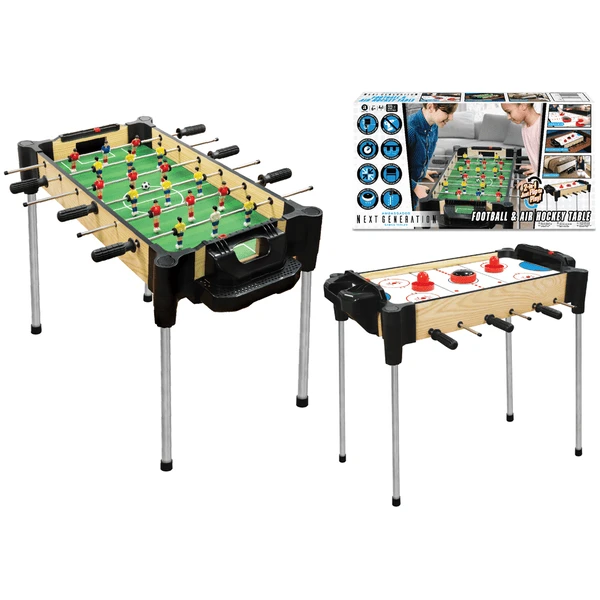 Merchant Ambassador 2-in-1 Reversible Football & Air Hockey Table Bunt 3 Merchant Ambassador 2-in-1 Reversible Football & Air Hockey Table Bunt