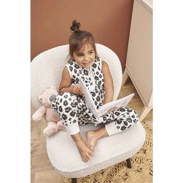 MEYCO Winterschlafsack Jumper Leopard Sand Melange 9 MEYCO Winterschlafsack Jumper Leopard Sand Melange – Bild 7