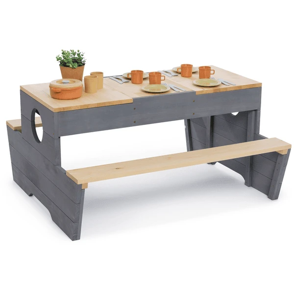 MUDDY BUDDY® Spieltisch "Creator", Natur-wolkengrau 3 MUDDY BUDDY® Spieltisch "Creator", Natur-wolkengrau