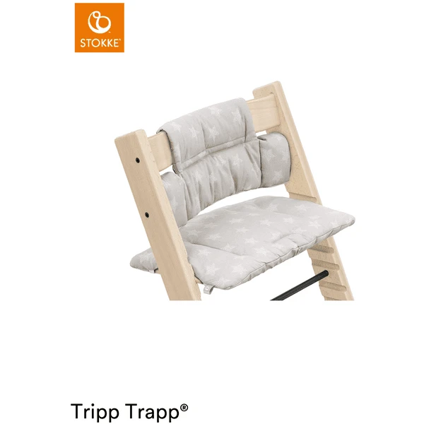 STOKKE® Tripp Trapp® Classic Baby Sitzkissen Star Silver 3 STOKKE® Tripp Trapp® Classic Baby Sitzkissen Star Silver