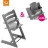 STOKKE® Tripp Trapp® Hochstuhl Buche Storm Grey + Gratis Baby Set Storm Grey -Geschäft Für Kinderperipheriegeräte stokke tripp trapp hochstuhl buche storm grey gratis baby set storm grey a332357