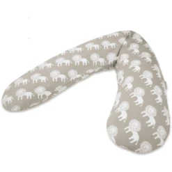 THERALINE Original Stillkissen Inkl. Bezug Wüstenkönig Taupe